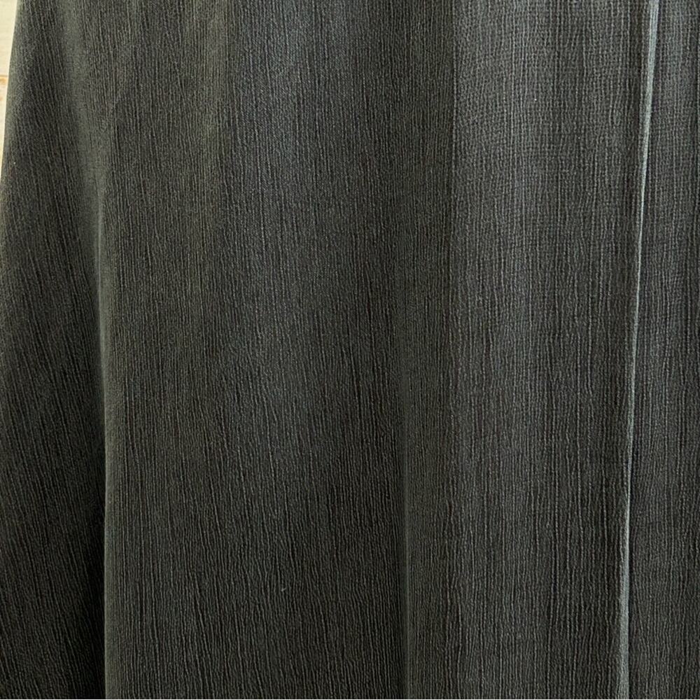 BA&SH Coralie Faux Wrap Dress Size 4 Int'l XS Black Asymmetrical Sleeveless - Picture 6 of 16